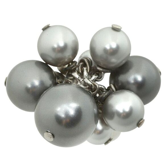 Celine Ring with Faux Pearls - Picture 1 of 5